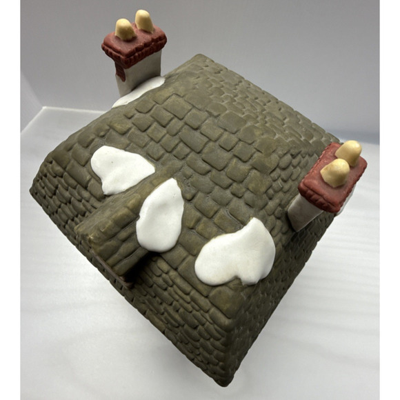 Vintage Dept 56 Dickens Village Series A Christmas Carol Fezziwig Warehouse Read - Picture 10 of 12